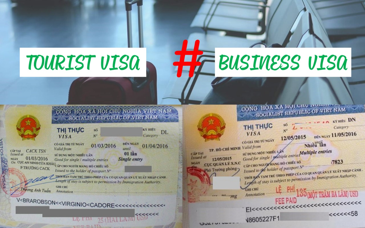 Differences between Vietnam tourist and business visa